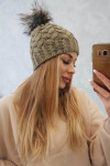 Fleecová čepice Daria K217 light khaki UNI