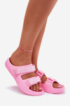 Dámské Pěnové Sandály Se Suchým Zipem Big Star RR274A528 Růžové 40