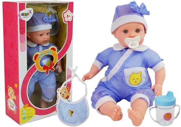 Mamido Panenka s modrým oblečkem a doplňky