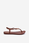 Dámské ploché sandály Ipanema Class Blow Up Sandal Fem Brown Velikost: