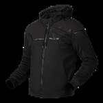 Moto bunda Richa Stradale Hoodie černá - M