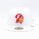 New Era Pánská kšiltovka Tampa Bay Buccaneers NFL Throwback 59FIFTY Fitted - Bílá Velikost: 7 1/2