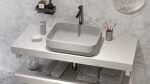 Vysoká umyvadlová baterie SAT Dark bez výpusti PVD Gun Metal SATBSDA285P SATBSDA285P