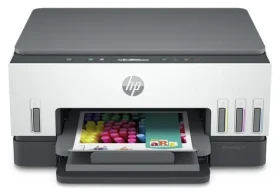 HP Smart Tank 670 šedo-bílá / Multifunkční inkoustová tiskárna / A4 / 4800x1200dpi / Wi-Fi / Bluetooth