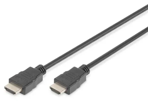 Digitus HDMI typ A pozlacené kontakty / HDMI kabel / M/M / 3 m / High Speed Ethernet (AK-330114-030-S)