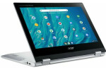 Acer Chromebook Spin 11 stříbrná / 11.6 HD T / Mediatek M8183C 2.0GHz / 4GB RAM / 64GB eMMC / Mali-G72 MP3 / Chrome OS (NX.HUVEC.005)