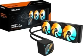 GIGABYTE GAMING 360 / AIO vodní chladič CPU / 3x 120 mm / 2200 RPM @ 35.8 dB / 61.61 CFM (GP-GIGABYTE GME 360)