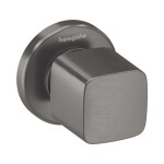 HANSGROHE - Metris Uzavírací ventil pod omítku, kartáčovaný černý chrom 31677340