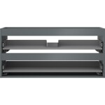 MEXEN - Box-A skříňka pro umyvadlo 100, 2 zásuvky, grafit mat 91AX0-1000-470-2-66