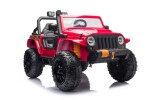 Mamido Elektrické autíčko Jeep 4Speed 24V | 4x200W červené