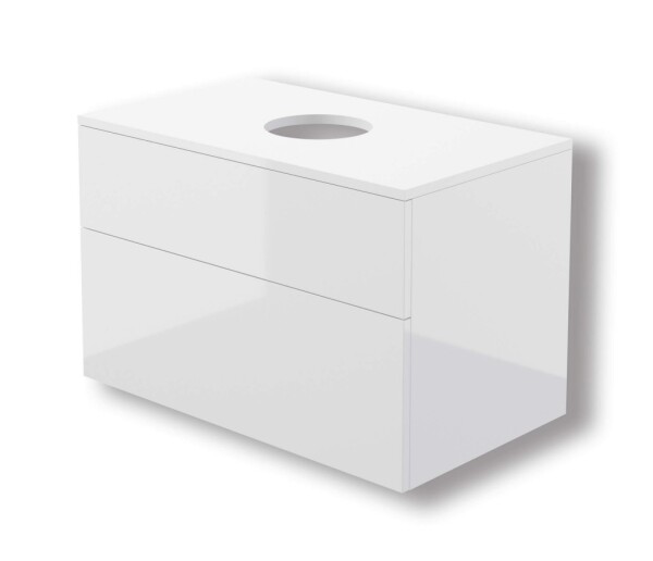 DEANTE - Prizma MDF koupelnová skříň s deskou SDI_6B81