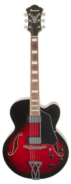Ibanez AF75 Transparent Red Sunburst