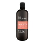 Baylis & Harding Přírodní sprchový gel pro muže Goodness Sandal Wood/Rich Vanilla 500 ml, hnědá barva, plast