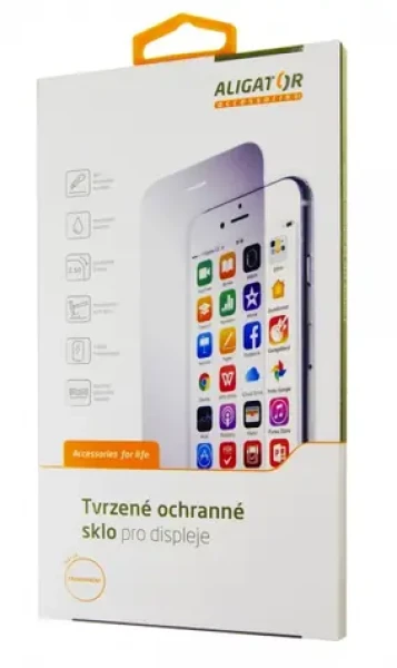 Aligator GLASS Ochranné tvrzené sklo pro Aligator RX600 / originální (FAGALRX600)