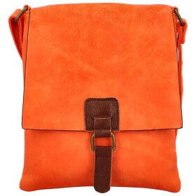 Elegantní dámský kabelko-batoh Mikki, oranžová
