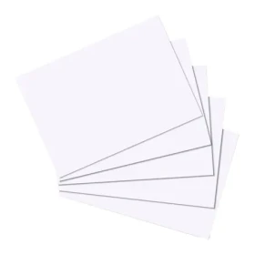Herlitz Prázdné kartičky A6 / 100 ks / bílá (10621423)
