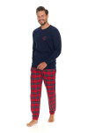 Pánské pyžamo 7128 - Doctornap tmavě modrá XXL