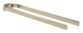 GROHE - Selection Dvojitý držák na ručníky, kartáčovaný nikl 41059EN0