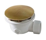 POLYSAN - Vaničkový sifon, průměr 90, DN40, krytka bronz 1711A