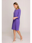 Dámské šaty S394 fialové - Stylove M