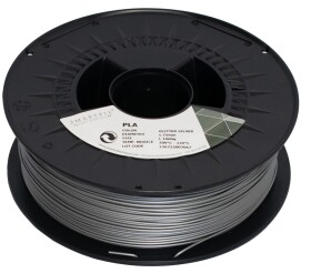 PLA filament třpytivý stříbrný Glitter Silver 1,75 mm Smartfil 1 kg
