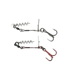 Savage Gear Návazec Carbon49 Corkscrew Stinger Velikost 1 23kg 2ks (61765)