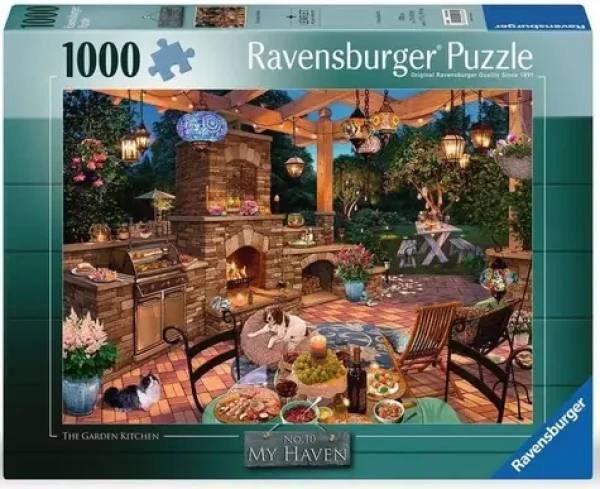 Ravensburger Puzzle My Haven č.10: Zahradní kuchyně