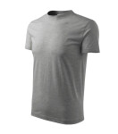Recall tričko unisex tmavě šedý melír 3XL