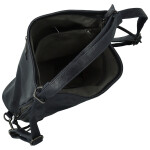 Stylový dámský koženkový kabelko-batoh Dexy, tmavě modrý