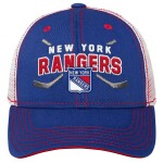 Outerstuff Dětská kšiltovka New York Rangers NHL Lockup Meshback Adjustable
