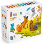 Hey Clay kreativní sadas - Dog story - TM Toys