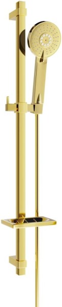 MEXEN - DQ40 posuvný sprchový set, zlatá 785404581-50