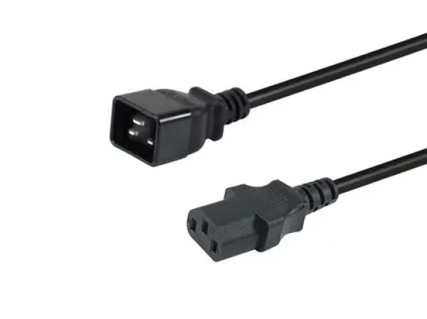 Equip C20-C13 černá / Napájecí kabel / 1,8 m / 250 V / 16 A / max. 3500 W (112140)