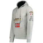 Pánská mikina 100 M WU4184H/GN B šedá - Geographical Norway M
