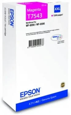 Epson T7543 cartidge / pro WorkForce Pro WF-8090 DW Series / 69 ml / purpurová (C13T754340)