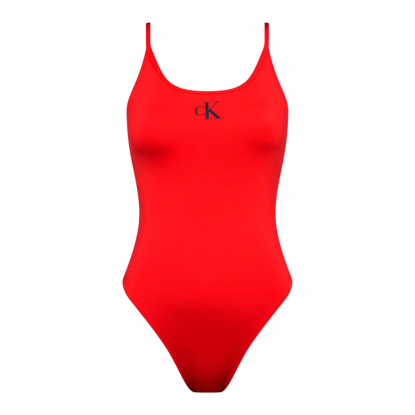 Dámské jednodílné plavky KW0KW01997-XNE - Calvin Klein L