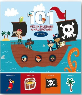 101 věcí hledání nalepování Piráti