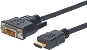 VivoLink Pro HDMI - DVI kabel 24+1 15m / ARC / 3D / HDCP (PROHDMIDVI15)