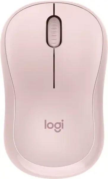 Logitech M240 Silent růžová / optická bezdrátová myš / 4000 DPI / USB přijímač / 3 tlačítka (910-007121)
