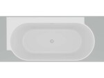 RAVAK - Freedom Corner II Tec Vana 175x86 cm, levá, Grey Green/bílá CC91200000