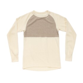 DEVOLD EXPEDITION SILK dámské dvouvrstvé triko s dlouhým rukávem Offwhite/Stone velikost: XL
