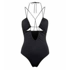 Dámské jednodílné plavky KW0KW02028-BEH - Calvin Klein L
