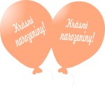 Balónek růžovo-zlatý Krásné narozeniny! Balonky.cz Balónek růžovo-zlatý Krásné narozeniny! Balonky.cz