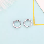 LUNICA Stříbrné kroužky MODRÝ OCEÁN 0633