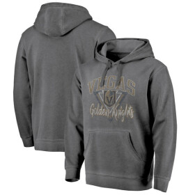 Fanatics Pánská Mikina Vegas Golden Knights Shadow Washed Retro Arch Pullover Hoodie Velikost: S