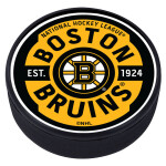 Mustang Puk Boston Bruins NHL Gear Textured Puck