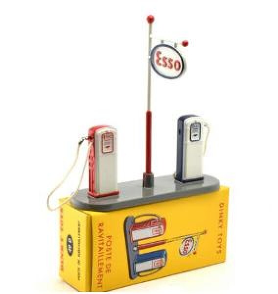 Esso čerpací Stanice Dinky-Replika Atlas 1:43