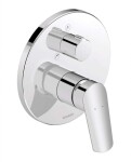 DURAVIT - DuraStyle Basic Baterie pod omítku, pro 2 spotřebiče, chrom N15210012010