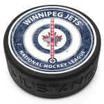 Mustang Puk Winnipeg Jets NHL Center Ice