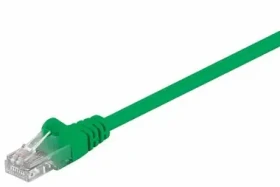 MicroConnect CAT5e U/UTP 10m CCA zelená / PVC (B-UTP510G)